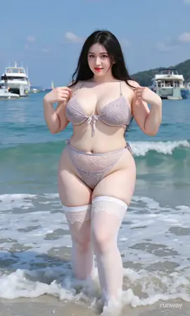 #Do you like this kind of body?#Full of feminine charm#Innocent and sweet #Refuse internal consumption anxiety #Swimwear# #bikini #yacht party#beach Beauty #Sexy beauty  😀😀😀😃