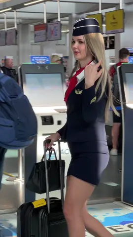 #stewardess #airport #cute #cute #usa 