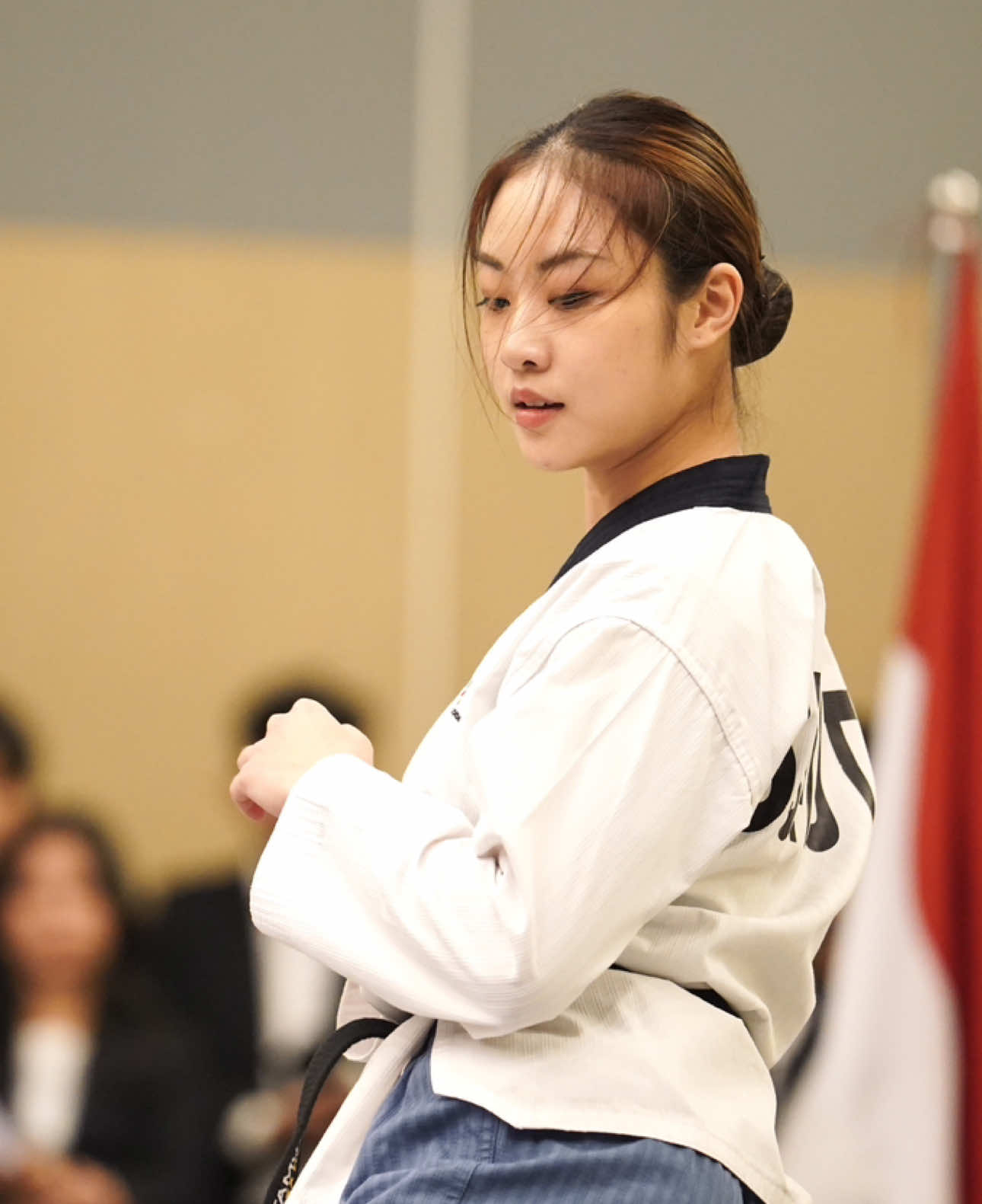seni bela diri paling keren dah🥋 #taekwondoindonesia #poomsaesumut #atletpon #tkd 