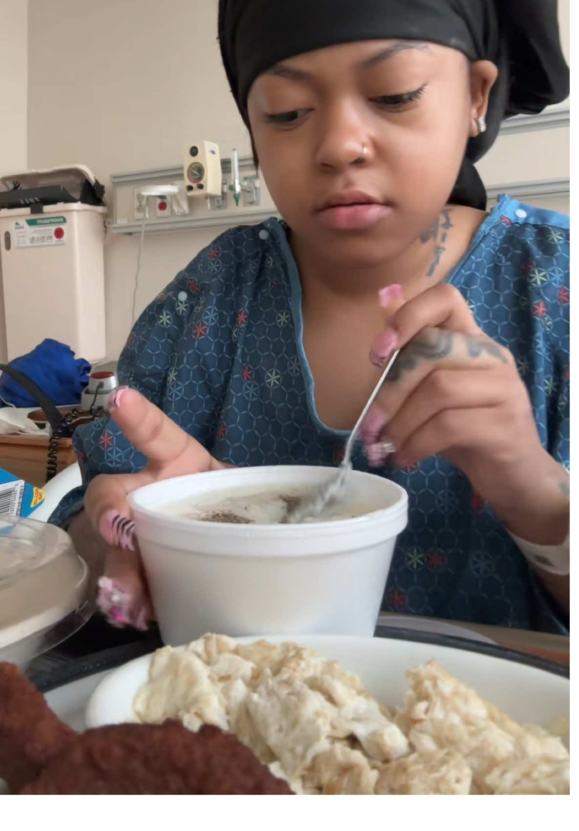 #breakfast in the #hospital 😩 #recovery 
