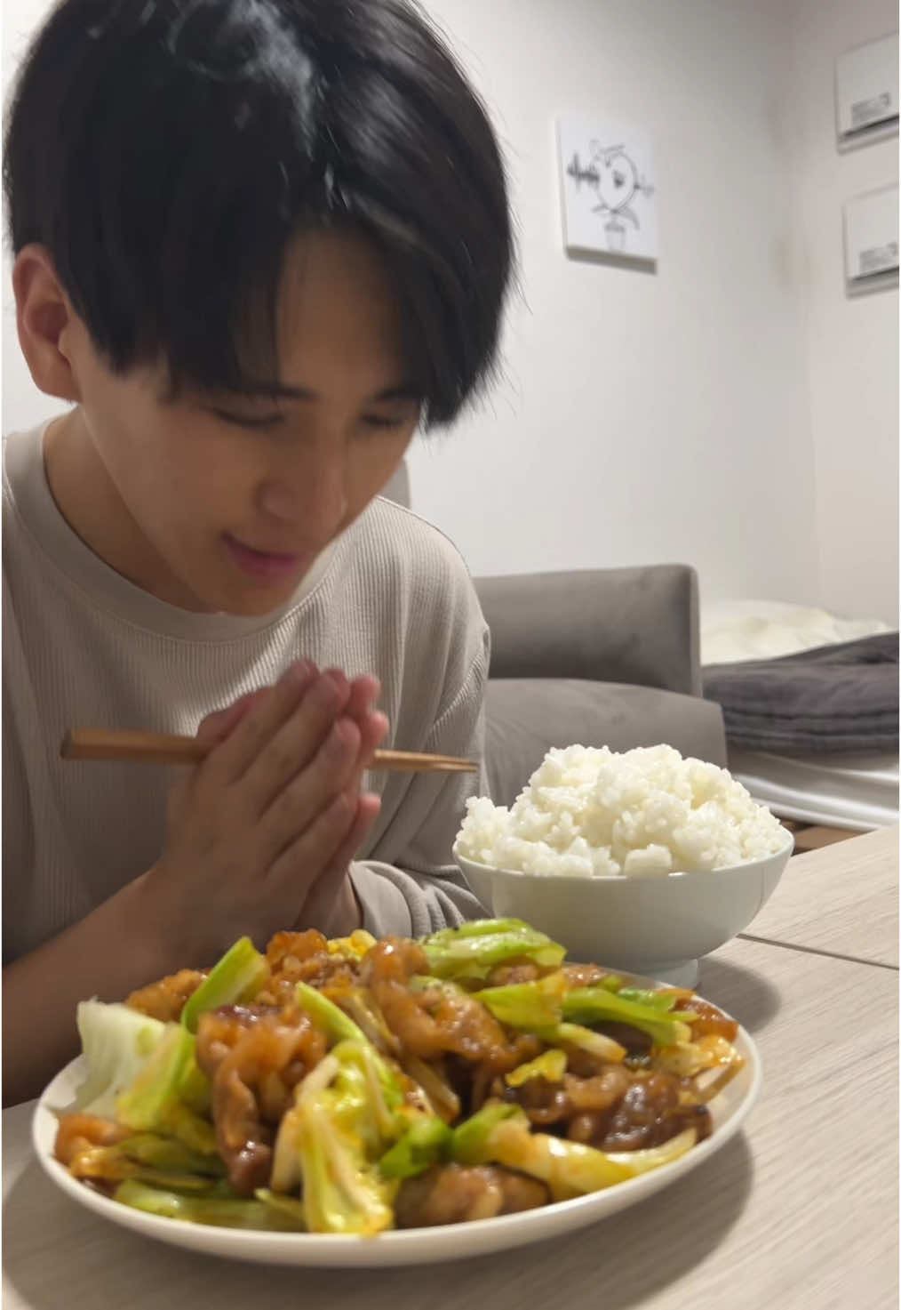 一人暮らしの夜ご飯#Vlog #社会人の日常 #ヤンニョム 