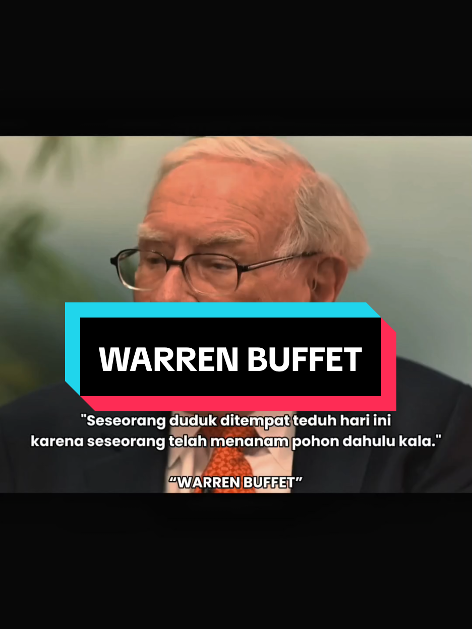 ...Warren Edward Buffett adalah seorang pengusaha Amerika Serikat yang diakui sebagai salah satu investor tersukses di dunia. Ia berhasil mengumpulkan kekayaan yang berlimpah berkat kemampuan dan kepandaiannya dalam berinvestasi melalui perusahaan konglomerasi (holding company) Berkshire Hathaway. Karena keahliannnya tersebut, ia mendapat berbagai julukan seperti 
