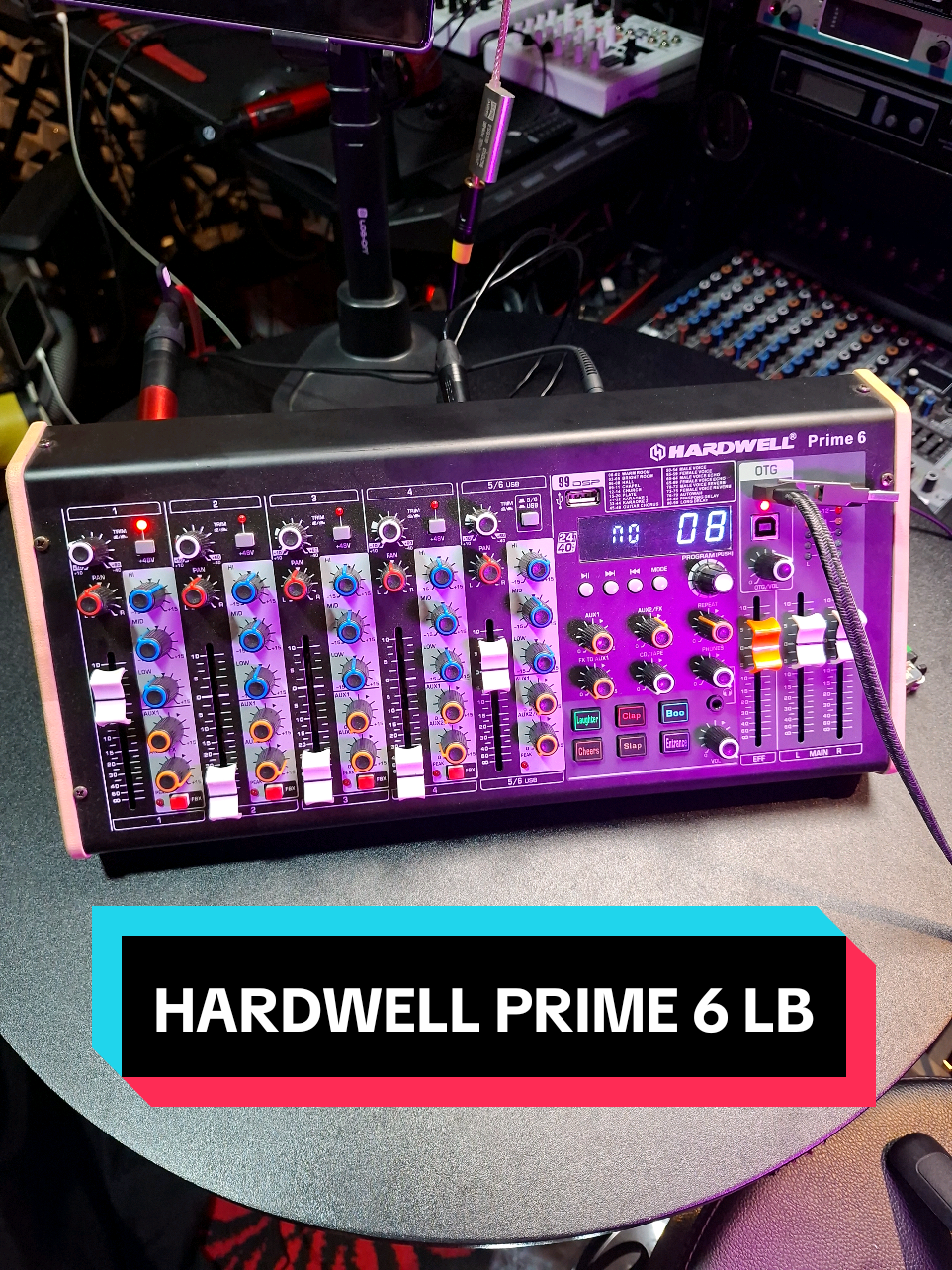 Membalas @nikkyprijaya Instalasi Hardwell prime 6 LB #music #mixer #live 