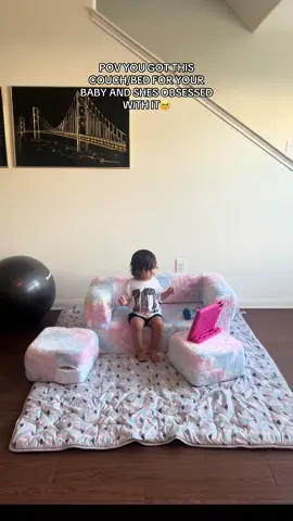 Def our most used baby/toddler outfit😍 Grab yours before flash sale ends #babycouch #fyp #tts #playcouch 