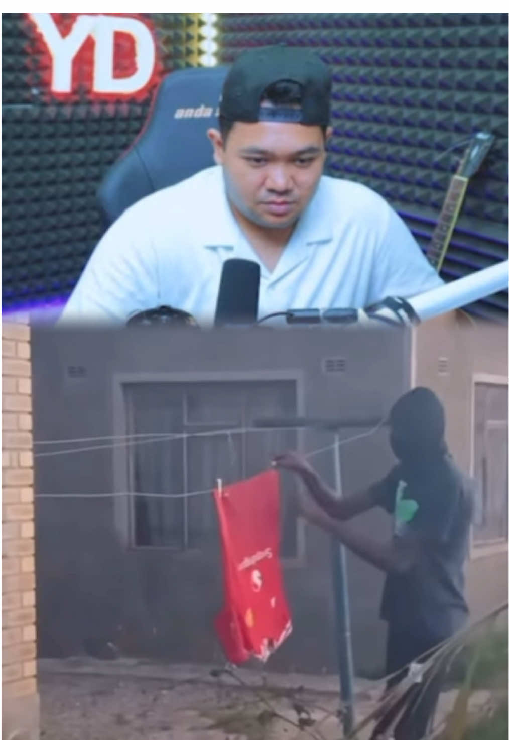 Itu baju Manchester united ?😂 #yourdudh #yourdudhreaction #reaction #react 
