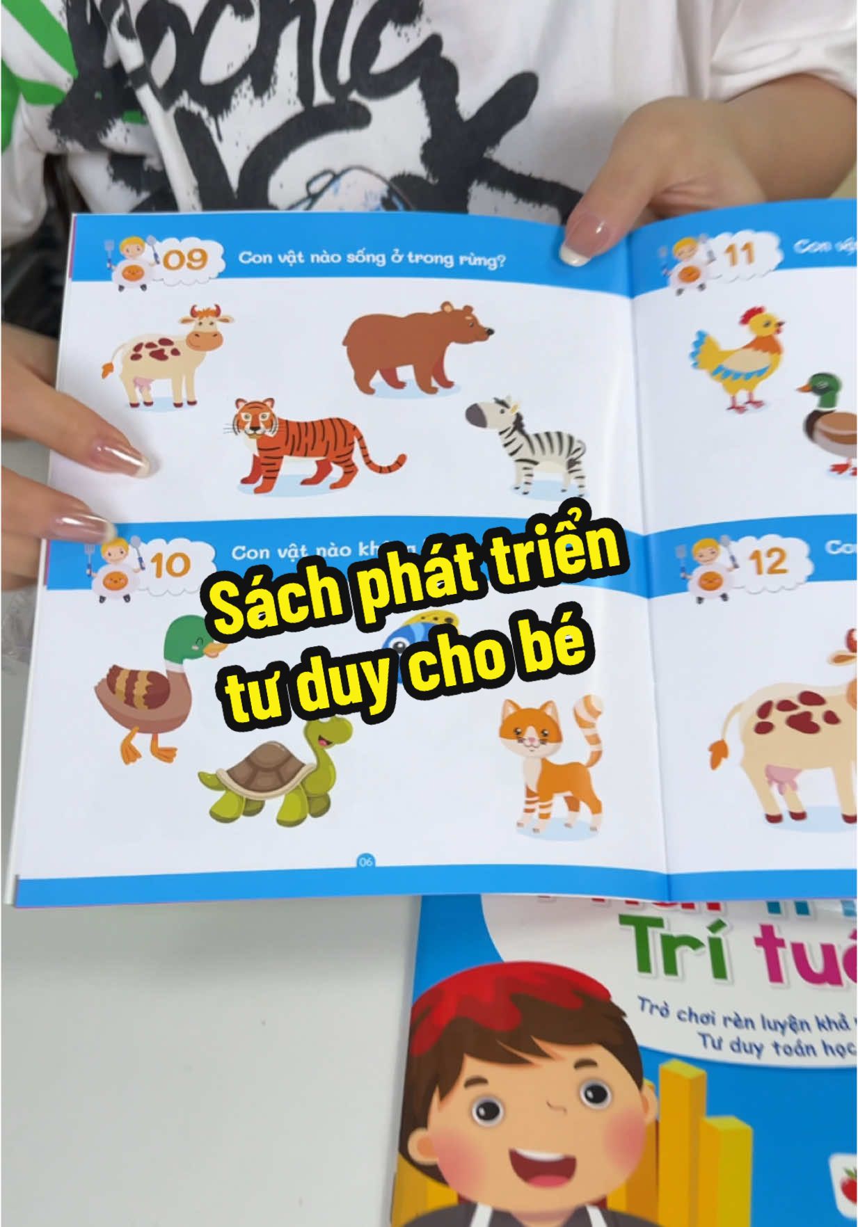 Bộ sách cho bé yêu phát triển tư duy#cohoaidochoi #sachhaychobe 