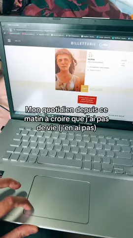 Si quelqu’un a une place pour Alpha j’ai d’autres films pour échanger aha 😭 // #festivaldecannes #cannes #cannes2025 #fyp #viral #film #movie 
