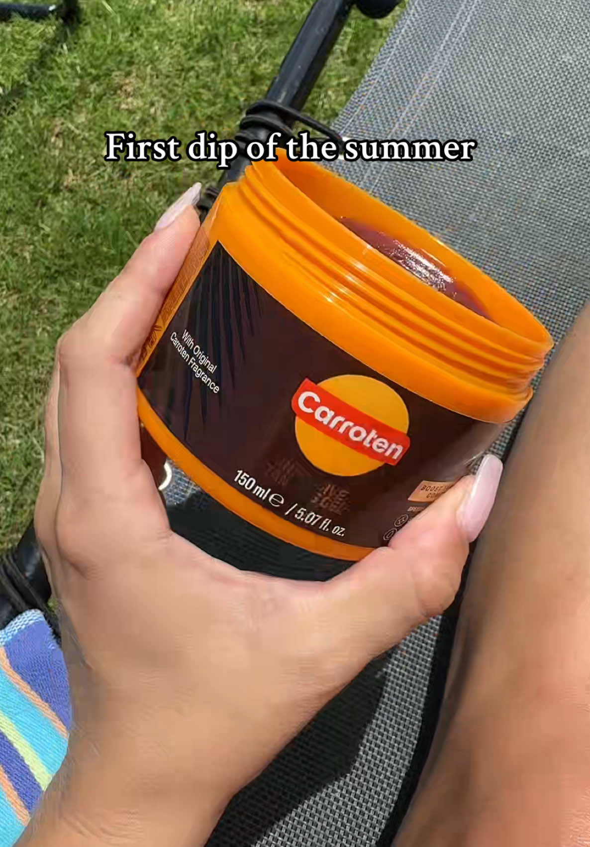 First dip ☀️