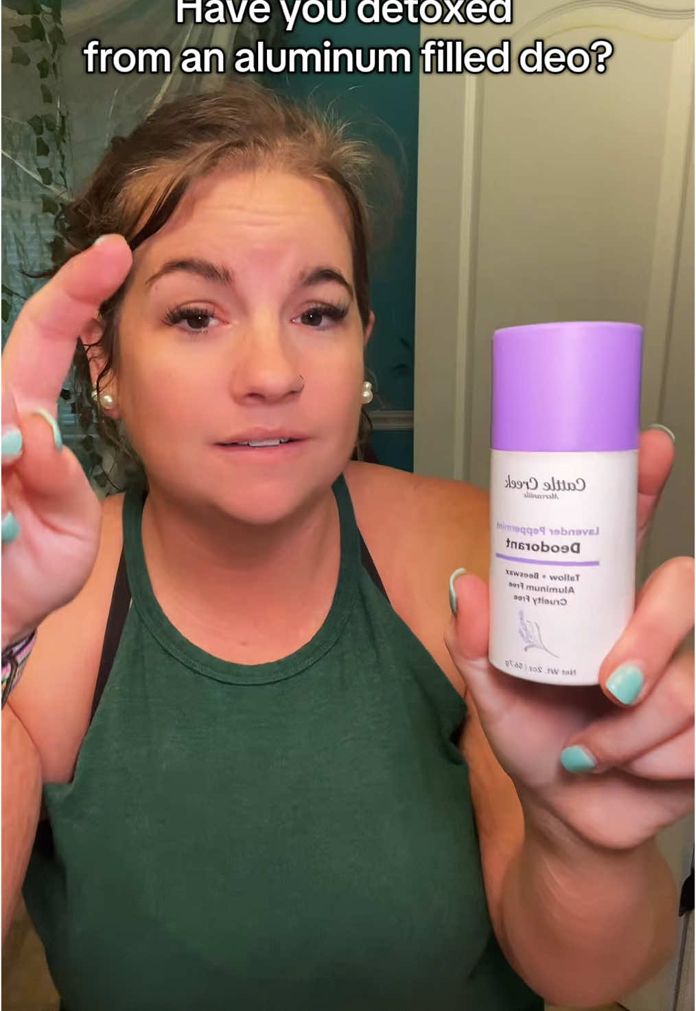 I’m so glad I made the switch a couple years ago! I had no idea what all was in deodorant. I now use a natural deodorant that lasts an entire day for me. Even when working out, or even working in this Georgia heat. #Deodorant #Natural #Nontoxic #ttstastemakers  #TopTierMay #CreatorIcons
