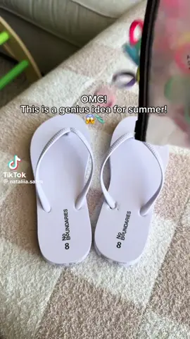 This is such a good idea!! #foryou #flipflops #viral #summer2025 