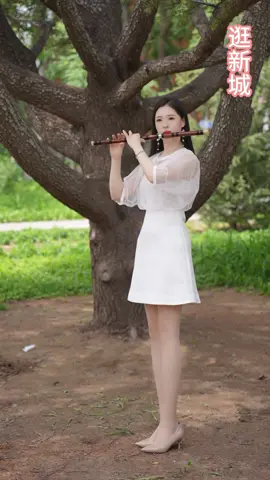 《逛新城》- Guang xi cheng #笛子 #逛新城 #五音疗愈 #养肝 #经典老歌 #chinesemusic #musicmandarin #viralpost #fyp #instrumental #flute