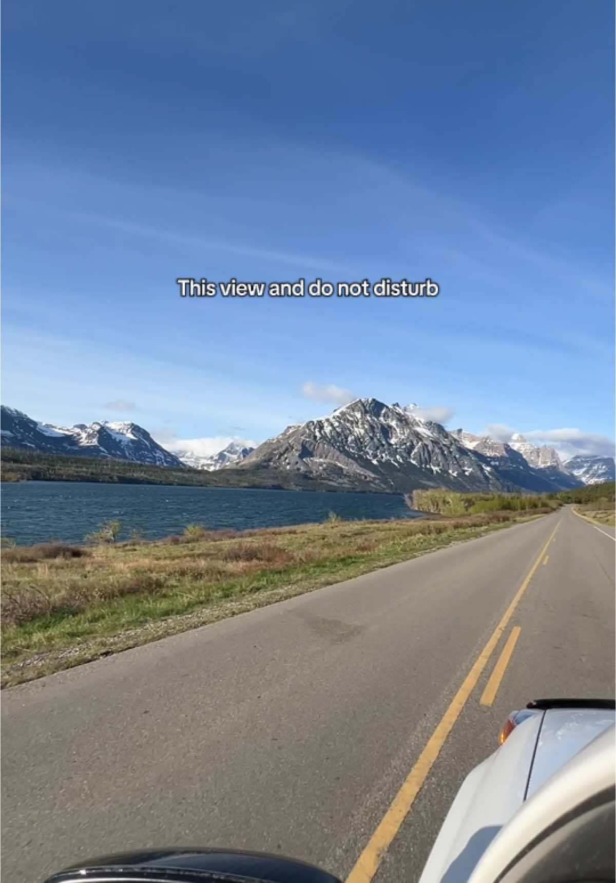 The feeling of being so small in a place so big 🥹 #glaciernationalpark #montanamoment #goingtothesunroad #montana 