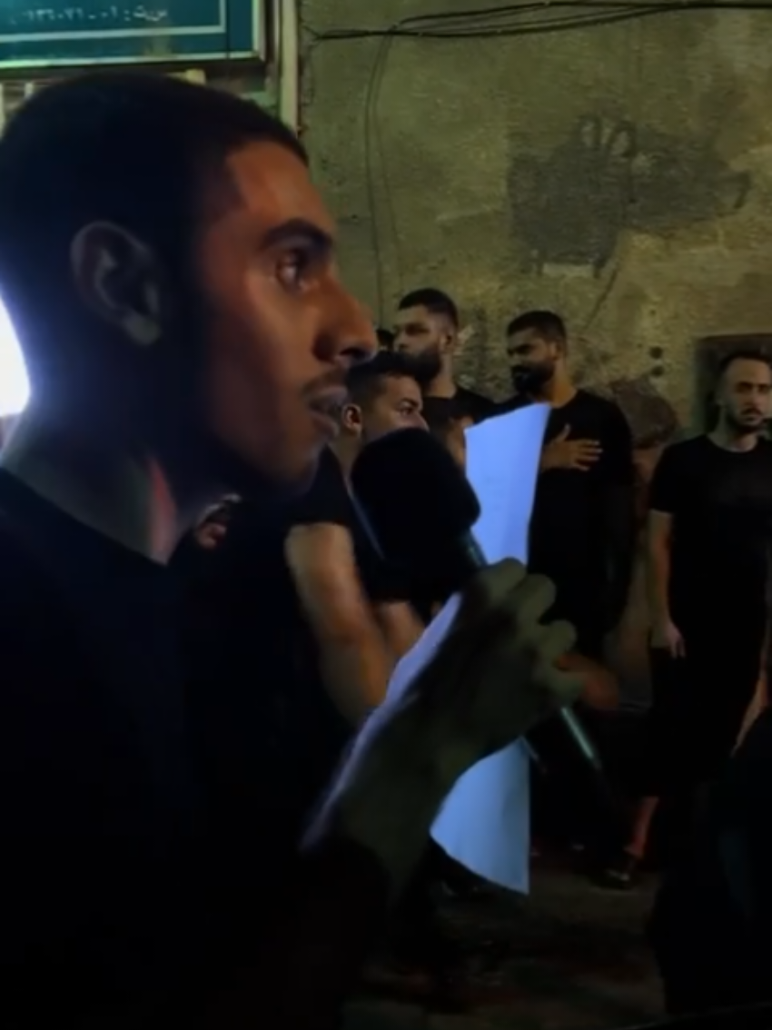 بالحُسين نتحرر 🤍 ︎بدعمكم نستمر 🙌🏻 (@isa.aymen.media ) #أيمن_المقابي #المقابي #عيسى_الدرازي #جرح_الحسين #313 #٣١٣ #الامام_علي #امير_المؤمنين #عزا