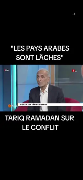 TARIQ DIT LES TERMES  #tariqramadan #debat #tele #arabe #israel #corruption #paix #pourtoi 