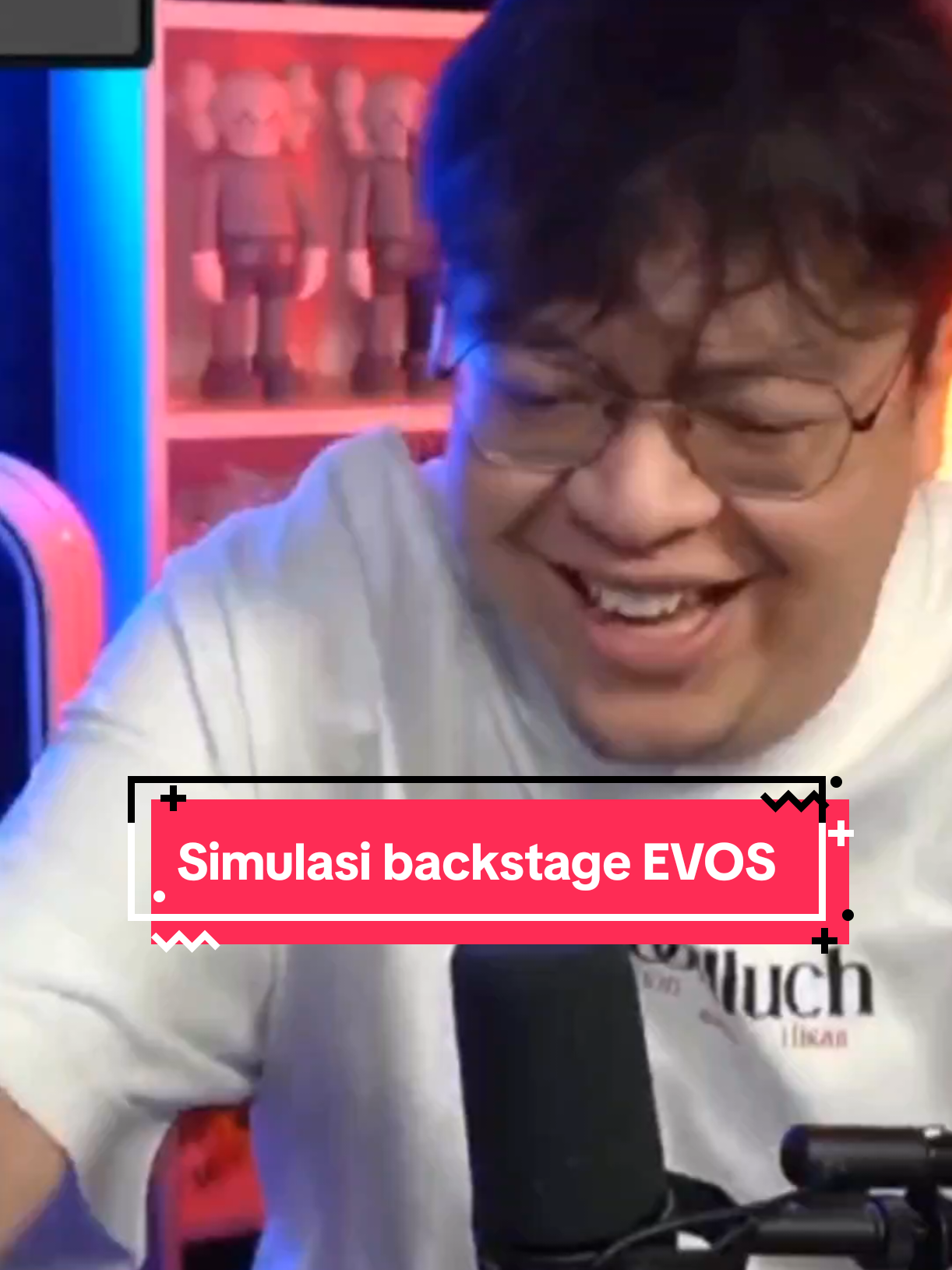 Simulasi backstage EVOS ala DeanKT #deankt #wearemembership 