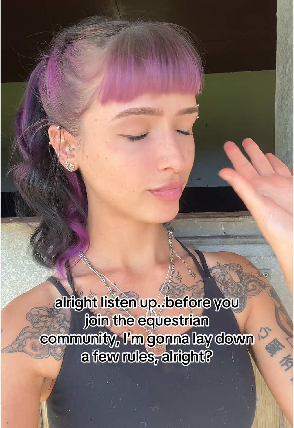 other than that it’s sunshine and rainbows, right guys? ..I said RIGHT GUYS?!😀☀️🌈🦄  #equestrian #horsetok #horseriding #equine #horses #horse #horsegirl #horsesoftiktok #equestrianvibes #equestriantiktok #fyp #foryou #abcxyz 