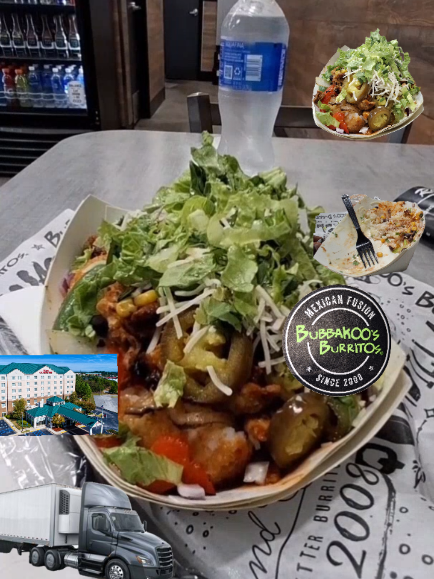 So I ran out of hours the other day in #Carteret #NewJersey while I was waiting for my hotel. I stopped at #bubbakoosburritos for lunch and dinner. 🍽  If you ever in Carteret New Jersey stop pass good food great people. #bubbakoosburritosreview #reactionvideo #voiceover #talkover #reaction #goodvibes #trucklovers #truckandtrailer #10hourreset #trucklife #hiltoninn #thehilton #parishilton #Foodie #foodies #foodreview 