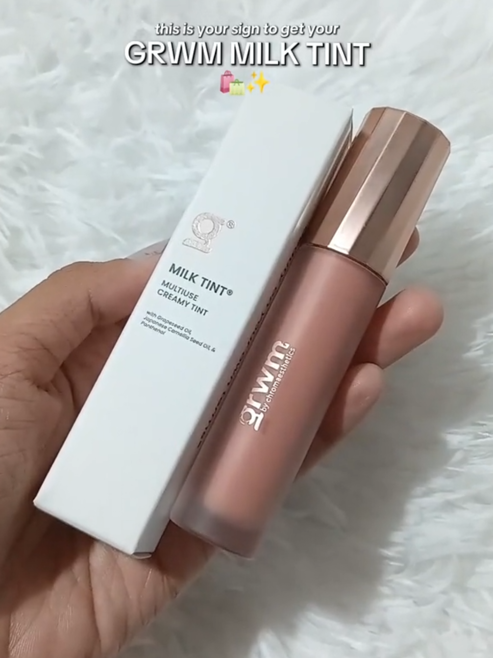 FROM 379 to 199🥹🫶 grab yours now!🛍 @grwmcosmetics #grwmmilktint #milktint #milktintpudding #blush #liquidblush #makeup #makeupproduct #cosmetics #beauty #BeautyTok #blushreco #warmundertone  #blushforwarmundertone #undertone 