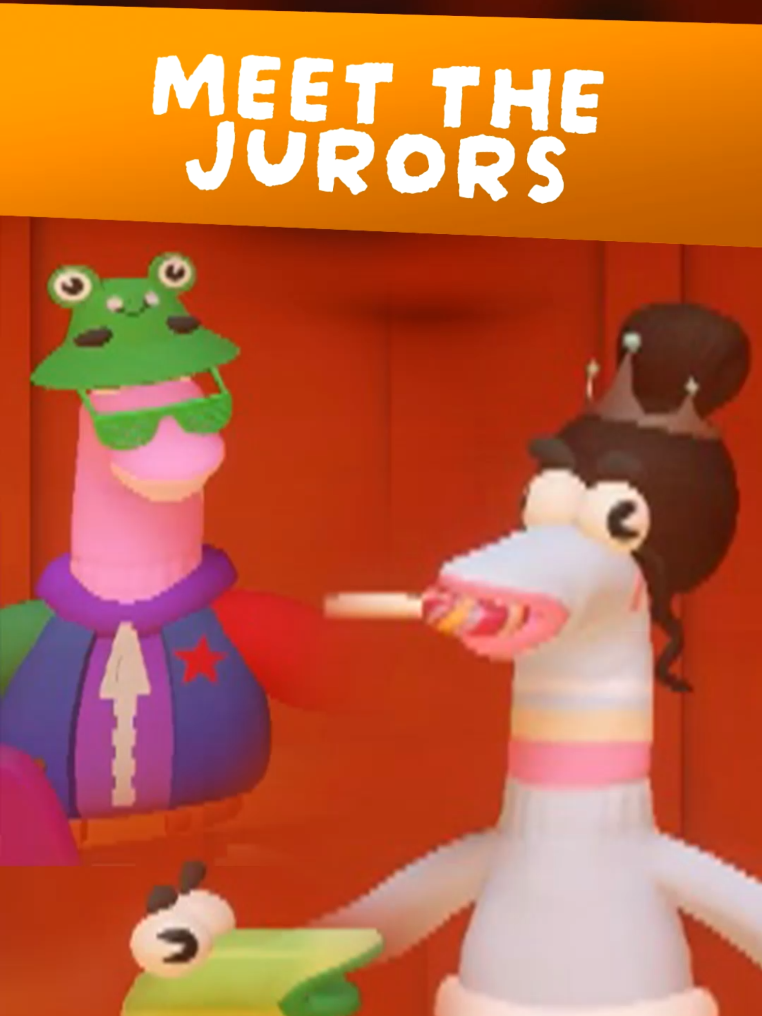 The most useless jury in legal history 💬🧦 #coopgame #steam #gaming #multiplayer #fyp #funnymoments #indiegame