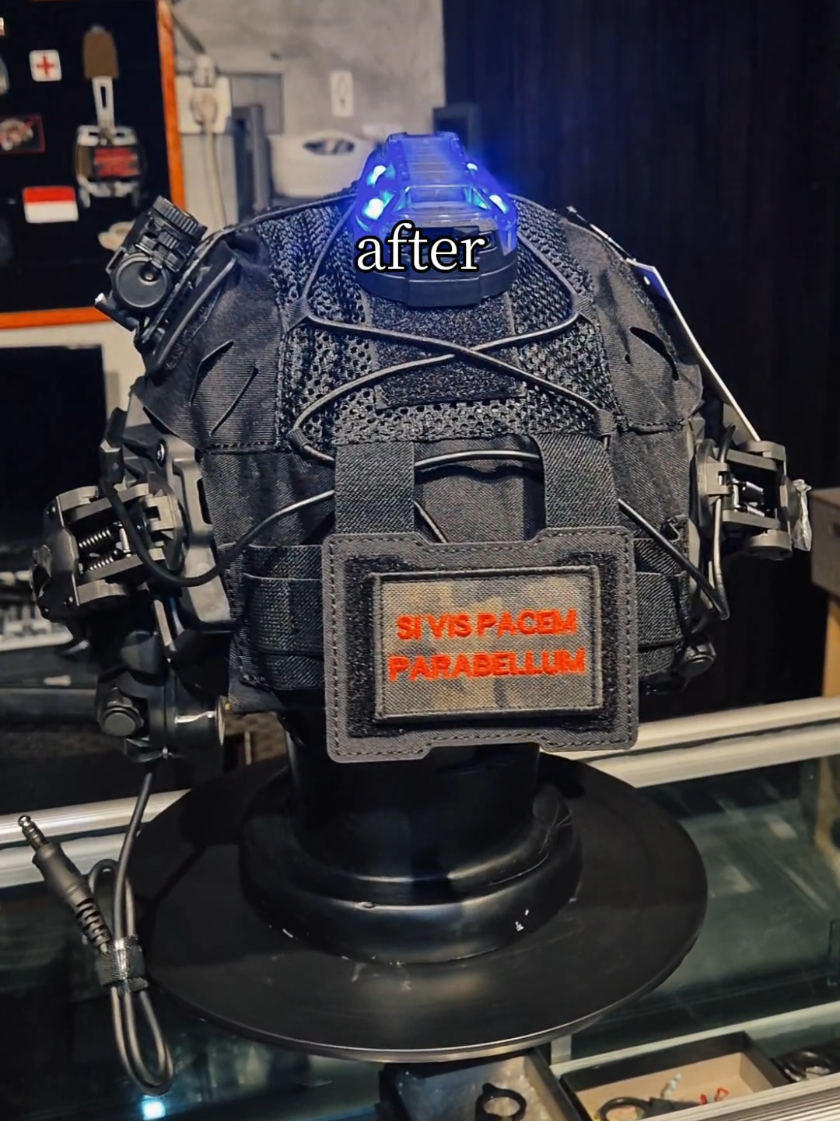 #helmbalistik #tacticalhelm #tacticalgear #helmtactical #helmtacticalfullgear #fyp #brimobuntukindonesia #specialforces 