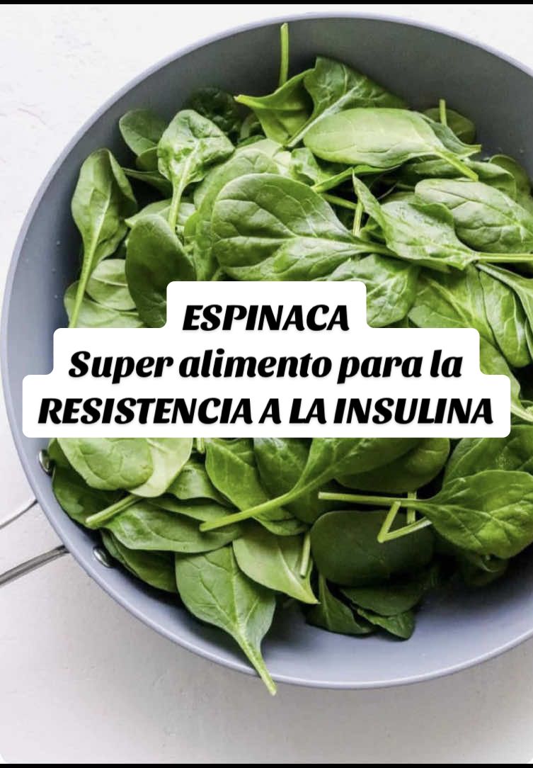 🌱 Beneficios de la Espinaca para la Resistencia a la Insulina🌱 ✅ Bajo índice glucémico: Ayuda a mantener niveles estables de azúcar en sangre. ✅ Rica en antioxidantes: Combate el estrés oxidativo, protegiendo el páncreas. ✅ Alta en fibra: Regula la digestión y mejora la sensibilidad a la insulina. ✅ Minerales esenciales: Aporta magnesio y cromo, clave para regular el azúcar. ✅ Baja en calorías: Ideal para controlar el peso y mejorar la salud metabólica. ✅ Propiedades antiinflamatorias: Reduce la inflamación que contribuye a la resistencia a la insulina. ¡Incluir espinaca en tu dieta es una excelente estrategia para cuidar tu salud! 🥗💚 #resistenciaainsulina #insulina #diabetestipo2 #alimentacionsaludable #nutricionsaludable #nutricion #prevencion #cuidatusalud #dietas #dietasaludable #espinaca #comidasaludable 