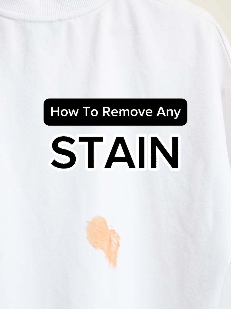 Remove that stain #clothing #hack #cleaning #cleaninghacks 