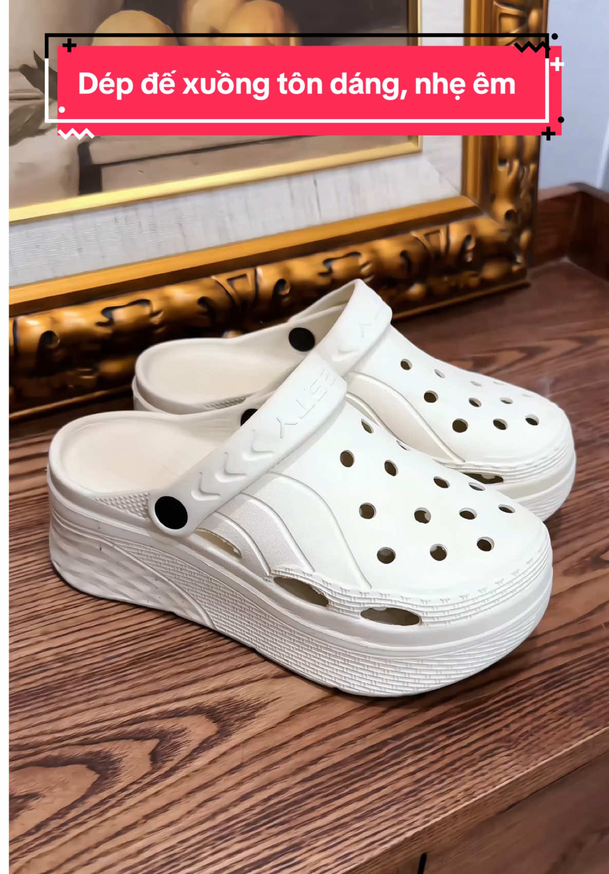 Dép đế xuồng tôn dáng, nhẹ êm #muataitiktokshop #muataitiktok #saleluongve #nesty #depnu #depnuthoitrang #depsuc #sucnu #depdexuong #depdecao 