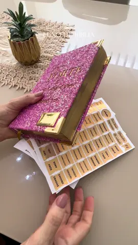 Vem aprender a fazer a aplicação das abas adesivas na Bíblia 📖✨ . Adquira já a sua cartela de abas no nosso site. . #bdtiktokofficial  #bibliaspersonalizadas 