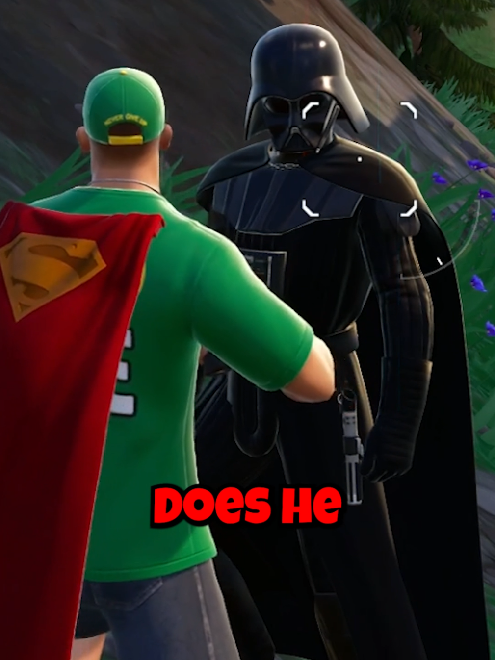 John Cena and AI Darth Vader have real beef! Darth Vader AI doesn't like Pro Wrestling!  #johncena #darthvader #darthvaderai #aidarthvader #fortnitefunny #fortnite #fortnitebr #fortniteclips #starwars #fortnitefails #