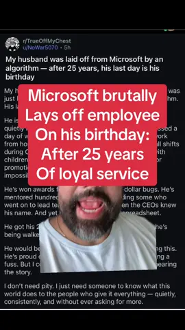This is wild -  Bill Gates would hate this #corporatelife #layoffs #techlayoffs 