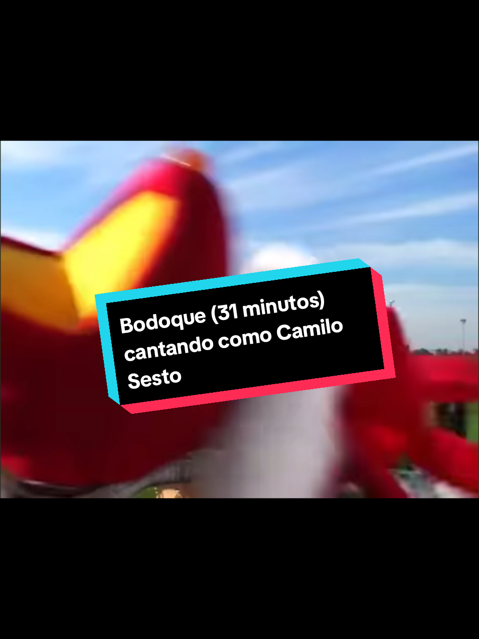 Respuesta a @dsps40 En vista de que lo han escrito en los comentarios, acá dejamos el video de Juan Carlos Bodoque de 31 minutos haciendo una especie de cover a 