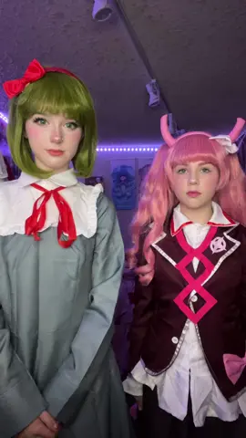 Woah monaca and kotoko!! #monacatowa #monacatowacosplay #monaca #udg #udgcosplay #cosplay #towamonaca #udgmonacatowa #ultradespairgirls #danganronpa #fyp #foryoupage #fypage #kotokoutsugi #kotokoutsugicosplay 