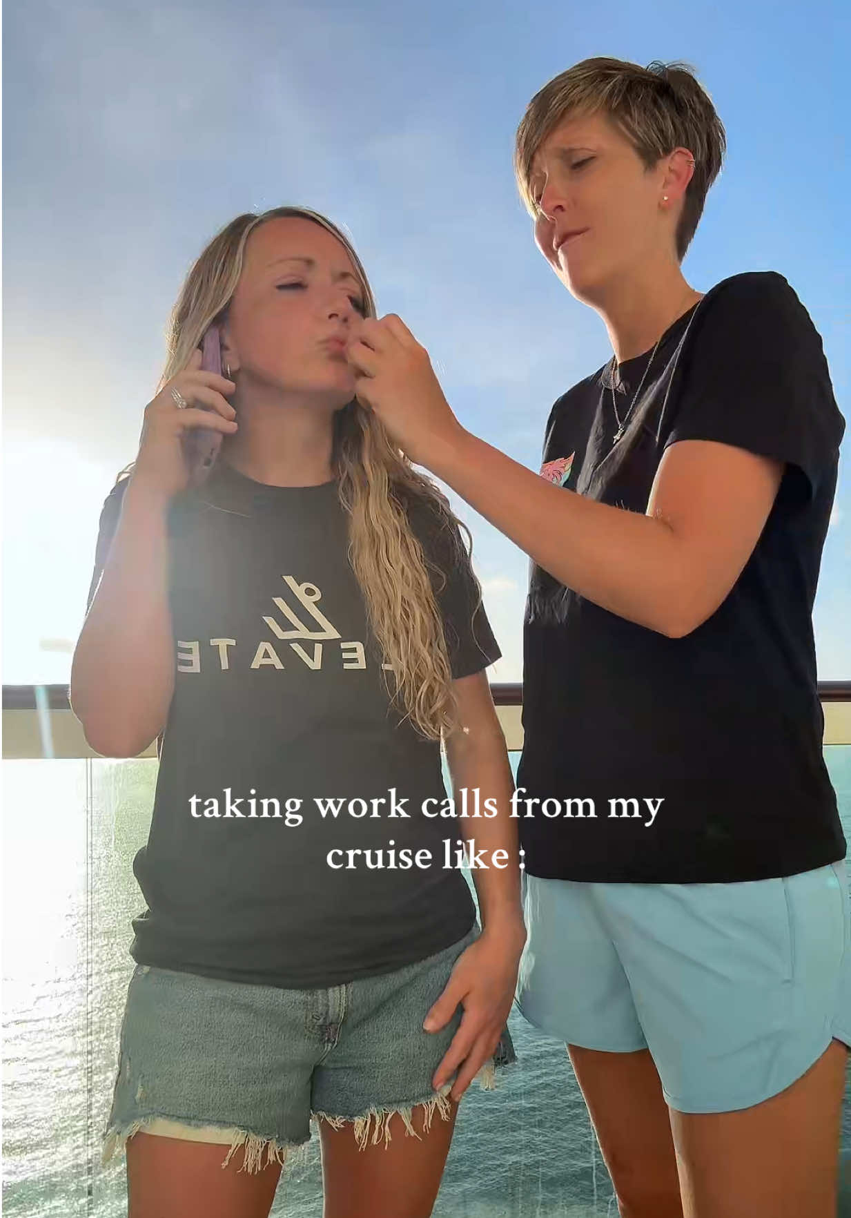 Wouldn't be possible without my support staff 🤗 #wfhlife #elevatebaby #surrogacy #surrogate #workaholic #freecruise #royalcaribbean @Elevate Baby 