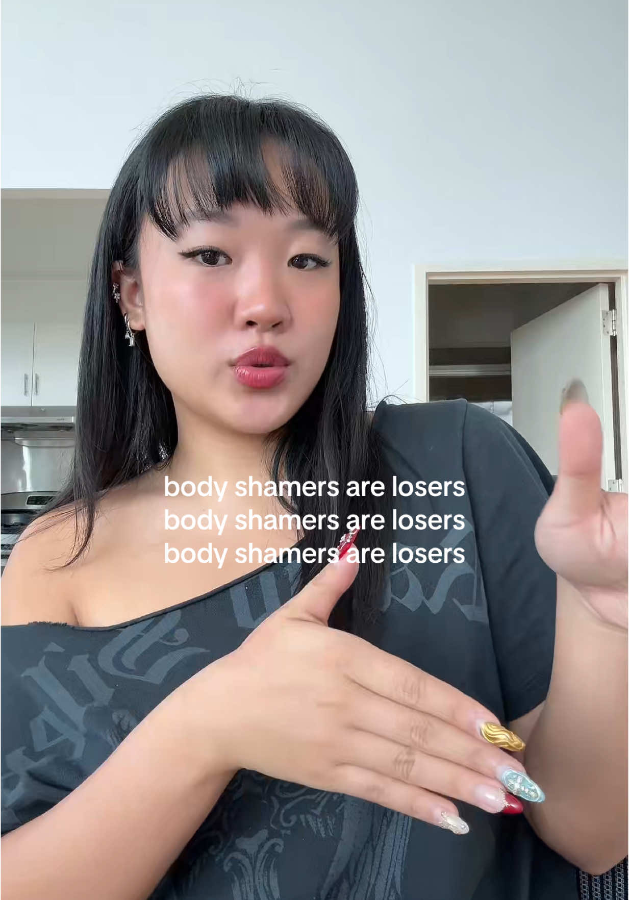I said what I said 🤷🏻‍♀️ #bodypositivity #bodyshamingneedstostop #bodyshaming 