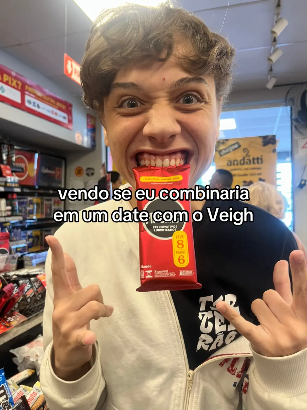 Eu te amo meu amor 1.0 de nós!!! Passo mal kakakaka @Veigh #veigh #trendingvideo 