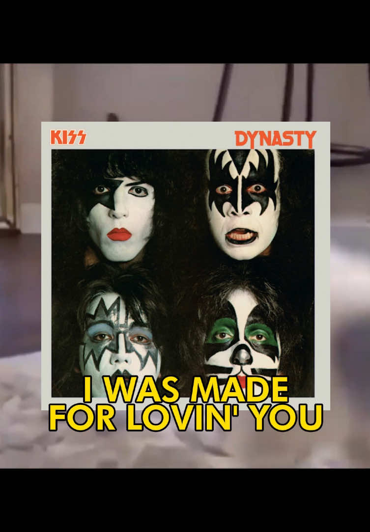 🗣️🗣️ I WAS MADE FOR LOVIN’ YOU BABY 🔥🔥 #kiss #iwasmadeforlovingyou #cat #catcore #catsoftiktok #cattok #songoftheday #fyp 