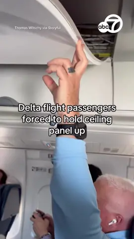 Obviously we don’t want ceiling panels hanging down like that but it’s nothing to cause alarm and doesn’t jeaopordize flight safety and as sure as the plane landed I’m sure it got fixed right up. Anyways hope you’re having a good day see ya 