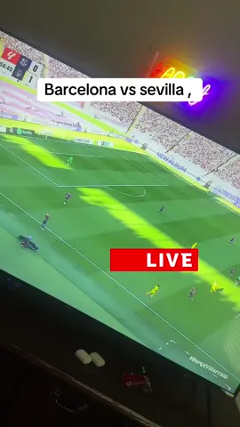 #Barcelonavssevillaenvivo