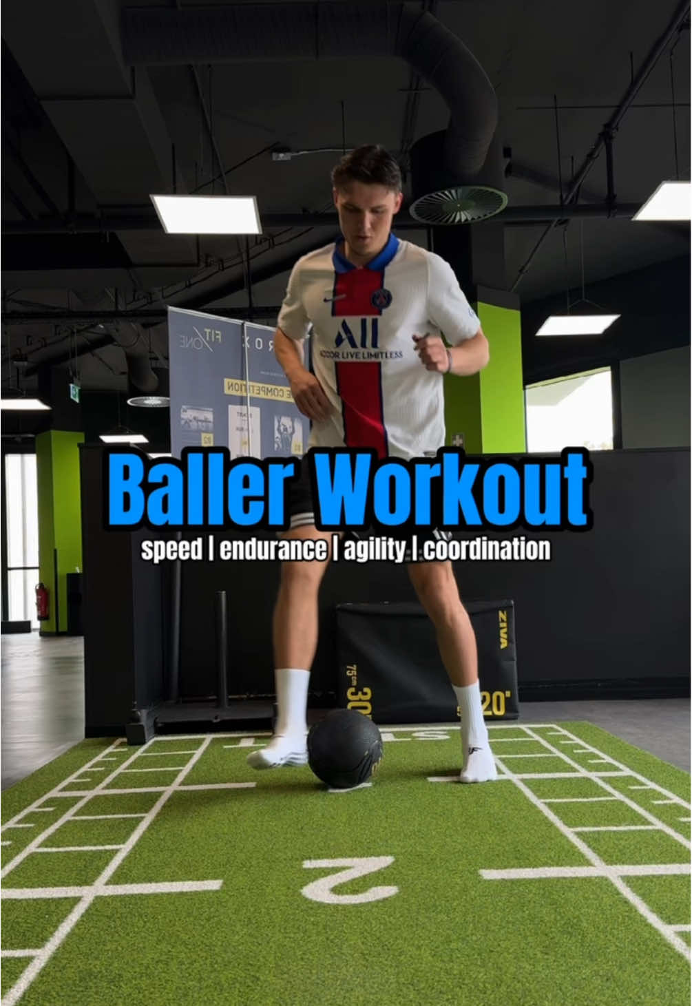 Try this one. 🥵🥵🥵 #footballer #trainlikeanathlete #plyometrics #baller #speedtraining #fußball 