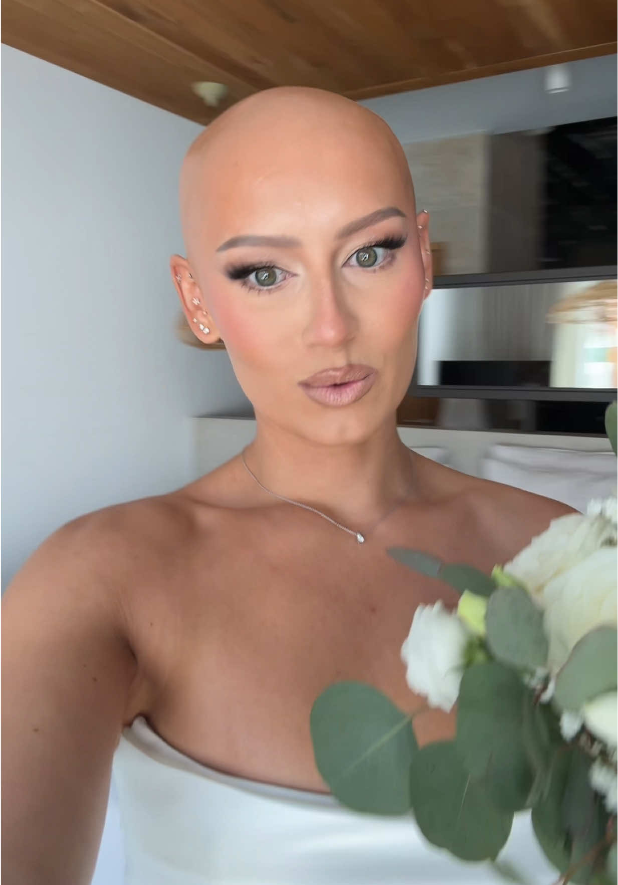 My 3 wedding looks! Giving him 3 wife’s 💅🏽💍👰‍♀️ Which is your favourite? 🤍  #wedding #weddingday #weddingdress #bride #bridalhair #makeup 