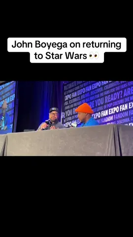#starwars #starwarsfan #starwarstiktok #johnboyega #fanexpo @FAN EXPO 