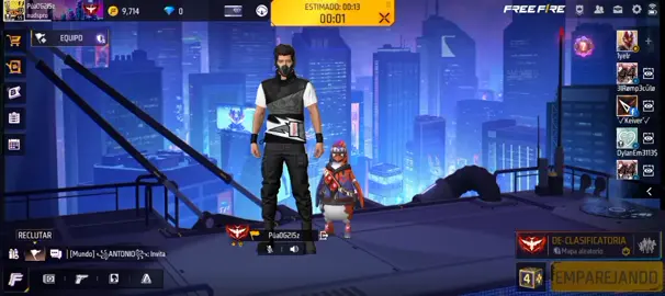 Jugando Free Fire modo teléfono caliente modo teléfono buguiado modo yo manco modo rata pro manca