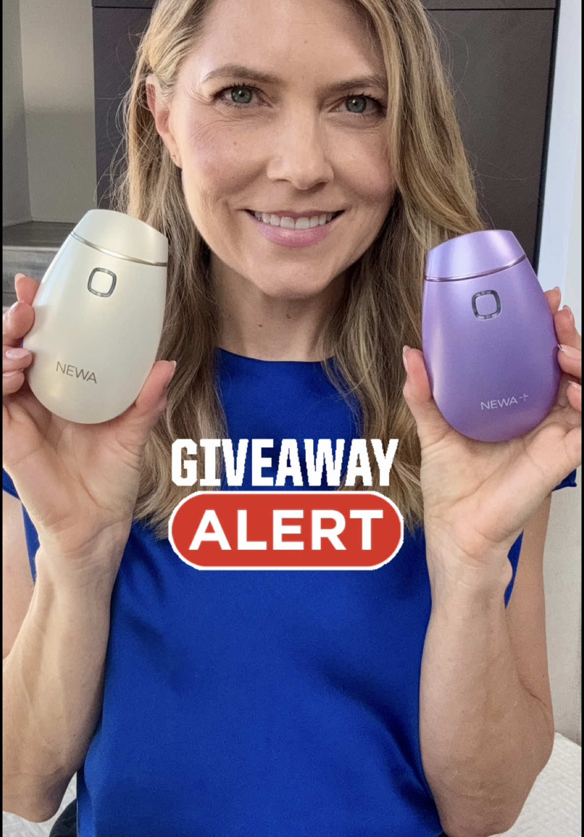 On Day 7 of my $5,000 for 50 giveaway series, enter to win a @NEWA Beauty corded radio frequency device or a Newa cordless device!  Head over to my Instagram page @trinaalbus to enter. #beautybeyond40 #beautydevice #over40 #over50 #giveaway #entertowin #giveback #thankyou #matureskin #5000for50 #skincareover50 #radiofrequency #newa #skintightening #commenttowin