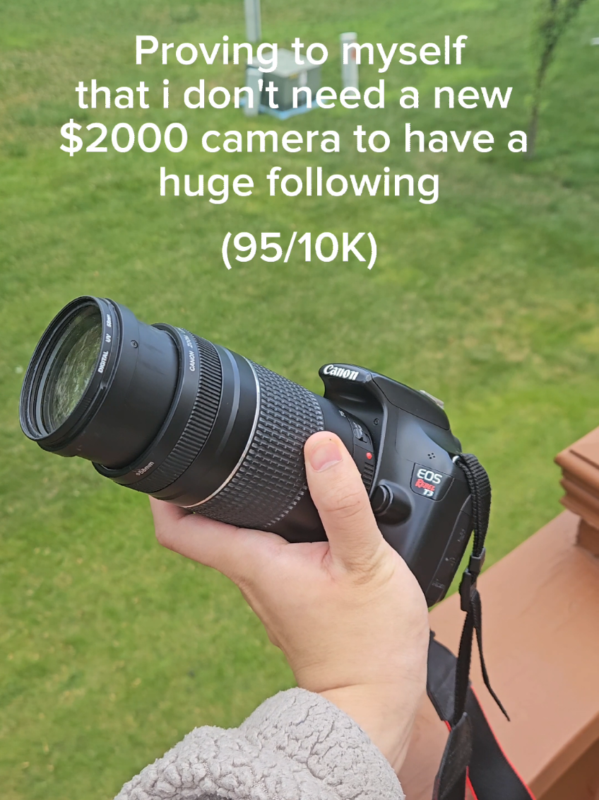 95/10K goal🤝 Proving to myself that I don't need that $2k camera to be successful. Help a boy out. #fyp #explore #photography #photo #photographer #camera #canon #michigan #editing #edit #viral #viralvideo 