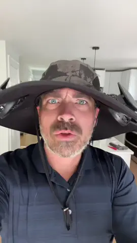Fight back against that summer heat this year with the solar fan sun hat #sunhat #fanhat #SolarFanSunHat 