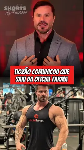 Seu desligamento da Oficial Farma! . @Renato Cariani  . #renatocariani #juliobalestrin #empresa #anuncio #suplementos  