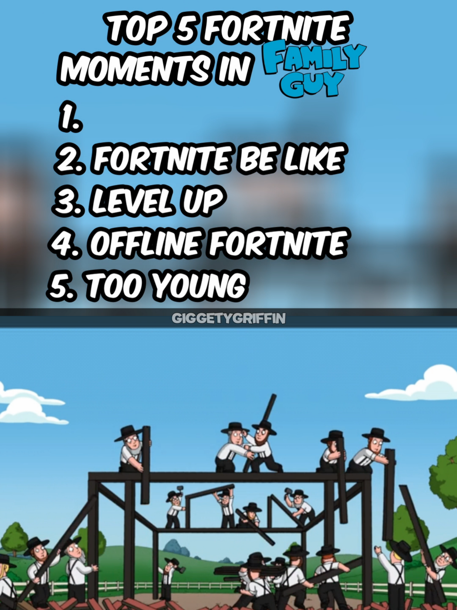 Top 5 Fortnite Moments from Family Guy #familyguy #familyguyclips #humor #griffin #petergriffin #stewiegriffin #top5 #fyp #viralvideos #cartoon #jokes #funnytiktok #funnyclip #foryoupage❤️❤️ #funnymoments #quagmire #loisgriffin #fortnite #fortniteclips #series