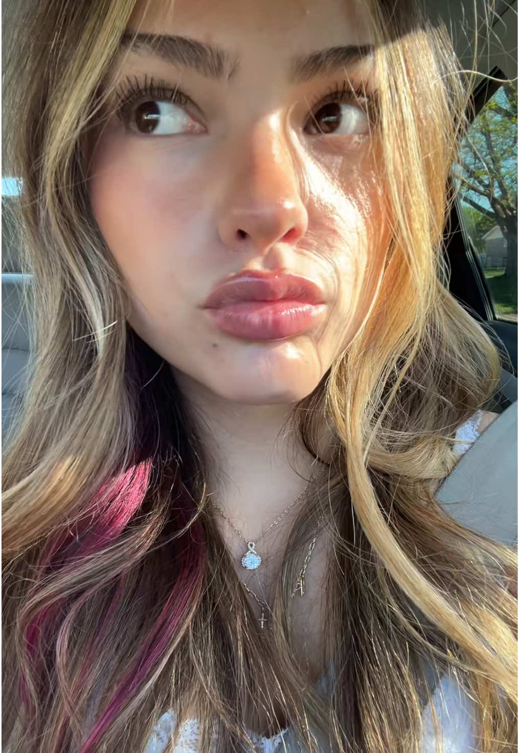pop of pink #utah #foryou #single #pinkhair #fypシ゚viral 