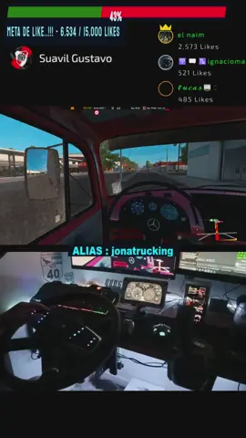#tiktoklive #livehighlights #volantemoza #truck #juegosdecamiones #simulación #eurotruck2 #eurotrucksimulator2 #