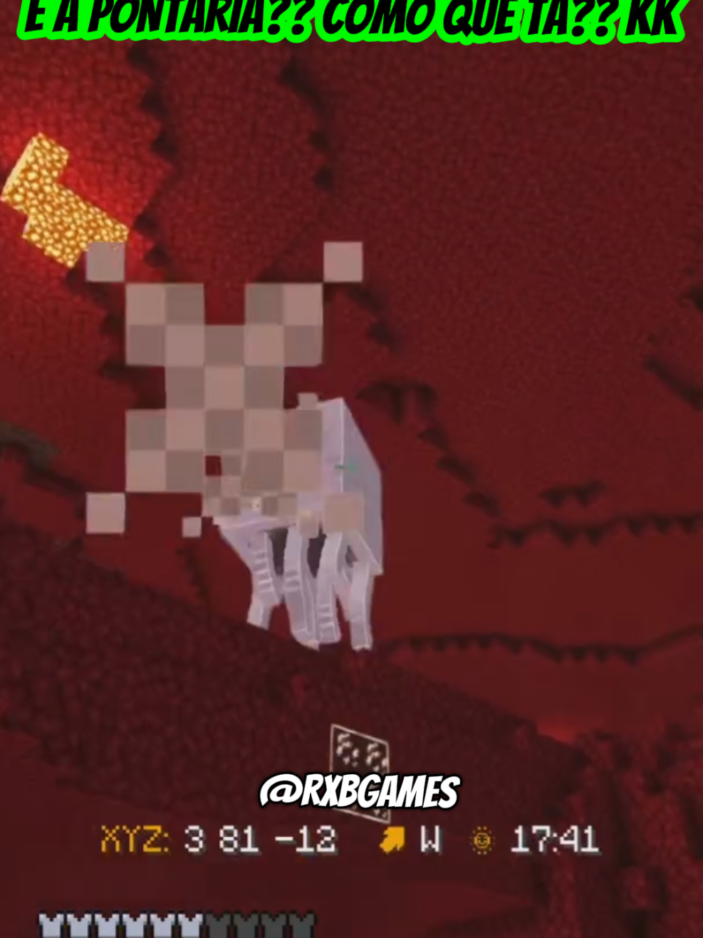 Trecho bacana da última live #tiktoklive #livehighlights #Minecraft #fyp 